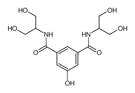 N,N'-bis[2-hydroxy-1-(hydroxymethyl)ethyl]-5-hydroxy-1,3-benzendicarboxamide Structure