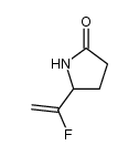 5-(1-fluoroethenyl)-2-pyrrolidinone Structure