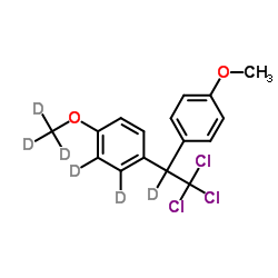 Methoxychlor-d6 Structure