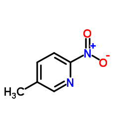 2-硝基-5-甲基吡啶结构式