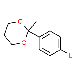 Lithium, [4-(2-methyl-1,3-dioxan-2-yl)phenyl]- (9CI) picture