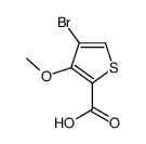 4-bromo-3-methoxythiophene-2-carboxylic acid Structure