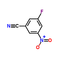 3-氟-5-硝基苯腈结构式