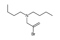 N-(2-bromoprop-2-enyl)-N-butylbutan-1-amine结构式