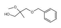 3-(benzyloxy)-2-methoxy-2-methylpropan-1-ol Structure
