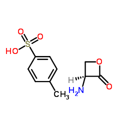 (s)-3-amino-2-oxetanone p-toluenesulfonic acid salt Structure