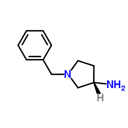 (3R)-1-Benzylpyrrolidin-3-amin structure