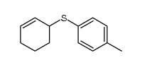 3-(p-tolylthio)cyclohexene结构式