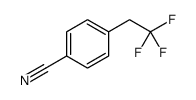 4-(2,2,2-trifluoroethyl)benzonitrile结构式