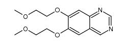6,7-di(2'-methoxyethoxy)quinazoline结构式