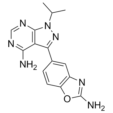 Sapanisertib (MLN0128) structure