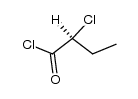 (S)-2-chloro-butyryl chloride结构式