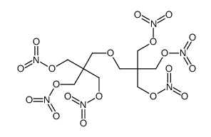 3-(Nitrooxy)-2-({3-(nitrooxy)-2,2-bis[(nitrooxy)methyl]propoxy}me thyl)-2-[(nitrooxy)methyl]propyl nitrate Structure