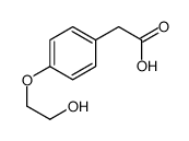 2-(4-hydroxyethoxyphenyl)acetic acid structure
