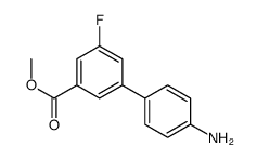 3-(4-氨基苯基)-5-氟苯甲酸甲酯结构式