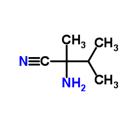 2-氨基-2,3-二甲基丁腈结构式