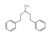 N-Methyl-N-phenethyl-2-phenylethanamine Structure