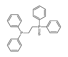 2-diphenylphosphanylethyl-diphenyl-sulfanylidene-λ5-phosphane结构式