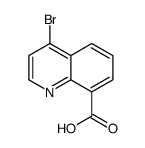 4-bromoquinoline-8-carboxylic acid structure