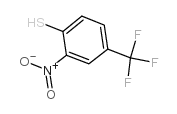 2-硝基-4-三氟甲基苯硫酚结构式