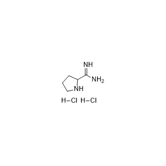 吡咯烷-2-甲脒二盐酸盐结构式