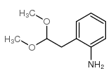 2-(2,2-二甲氧基乙基)苯胺结构式