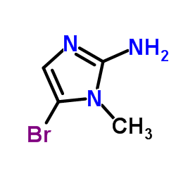 5-Bromo-1-methyl-1H-imidazol-2-amine Structure