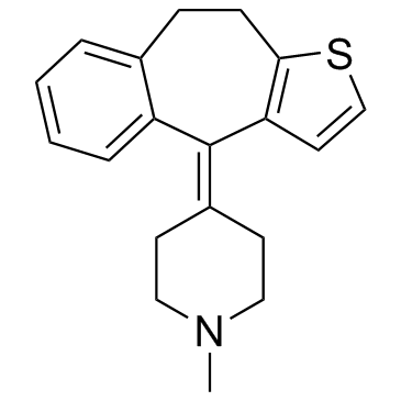 Pizotifen structure
