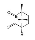 (-)-8-bromo-2,3-bornanedione结构式