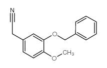(3-苄氧基-4-甲氧基苯基)-乙腈结构式
