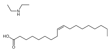 oleic acid, compound with diethylamine (1:1) Structure