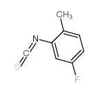 5-氟-2-甲基苯基异硫氰酸酯结构式