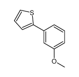 2-(3-Methoxyphenyl)thiophene结构式