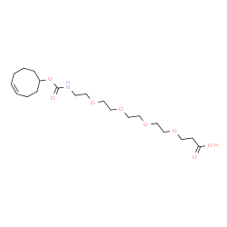 TCO-PEG4-acid Structure
