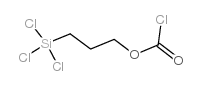 3-trichlorosilylpropyl carbonochloridate结构式
