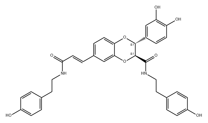 大麻酰胺M结构式