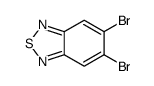 5,6-Dibromo-2,1,3-benzothiadiazole Structure
