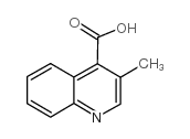 3-Methylquinoline-4-carboxylic acid Structure