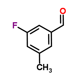 3-Fluoro-5-methylbenzaldehyde Structure