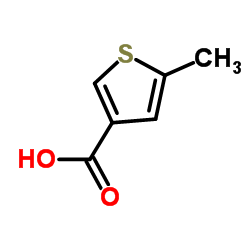 5-甲基噻吩-3-羧酸结构式
