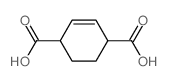 2-Cyclohexene-1,4-dicarboxylic acid Structure
