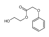 2-hydroxyethyl phenoxyacetate结构式