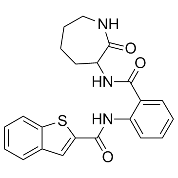 N-[2-[[(六氢-2-氧代-1H-氮杂卓-3-基)氨基]羰基]苯基]苯并[b]噻吩-2-甲酰胺图片