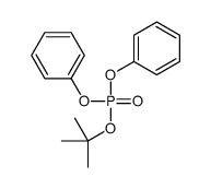 tert-butyl diphenyl phosphate Structure