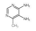 4,5-二氨基-6-甲基嘧啶结构式
