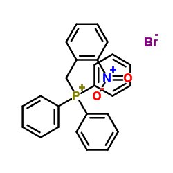 (2-Nitrobenzyl)(triphenyl)phosphonium bromide structure