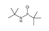 Phosphonamidous chloride, N,P-bis(1,1-dimethylethyl)- Structure
