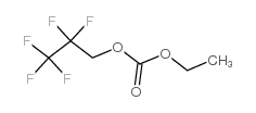 2,2,3,3,3-五氟丙基碳酸乙酯结构式