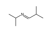 N-(2-methylpropylidene)isopropylamine Structure