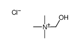 hydroxymethyl(trimethyl)azanium,chloride Structure